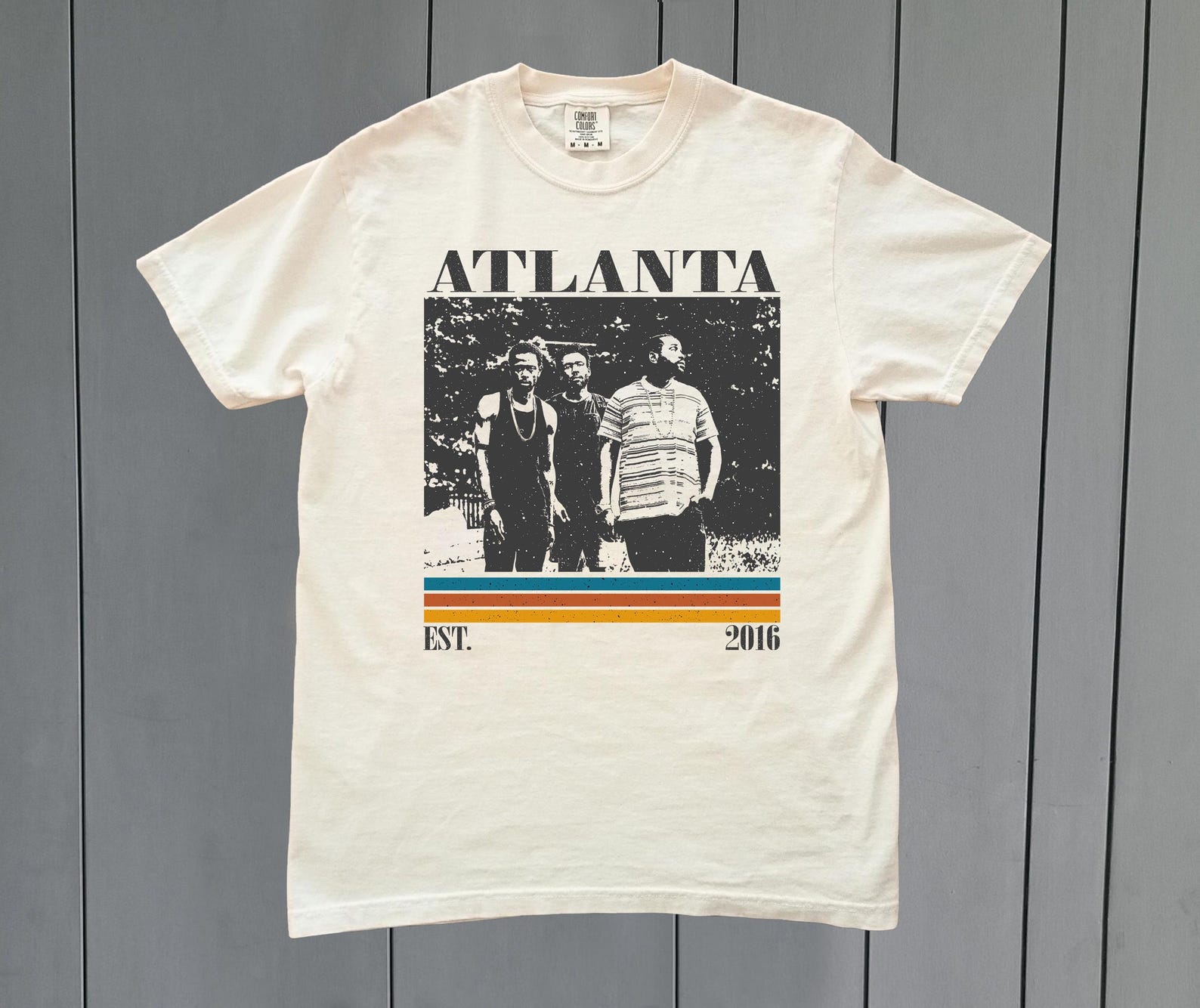 Atlanta Movie T shirt - Comfort Colors Retro Design M