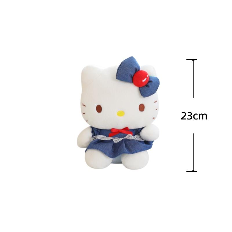 Hellokitty Plush Toys Kitty Cat Stuffed Doll Kawaii Cartoon Cats Toys Hobbies Collection Birthday Gift For Kids Friends