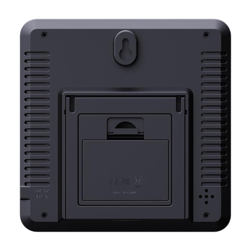 High Precision Temperature Humidity Meter Color Display Weather Thermometer Alarm Clock Desktop Decorations for House
