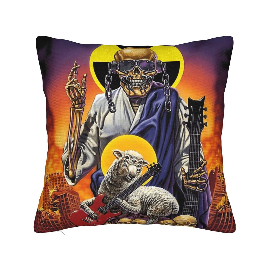 Megadeths Pillow Case MegaRock City Poster Comfy Pillow Cover For Sofa Car Home Decor Fashion Pillowcases