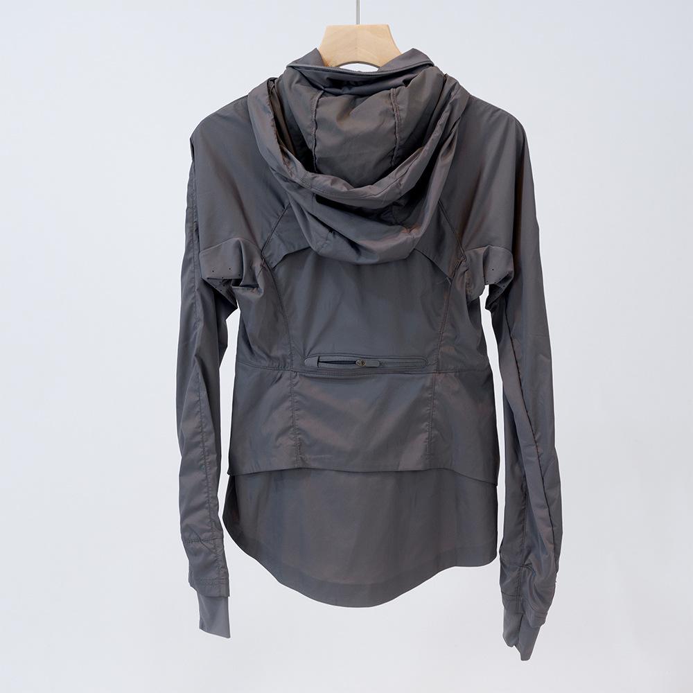 Women's Slim Fit Sun Protection Jacket - Hooded, Ice Silk, Long Sleeve, Breathable, Anti-UV