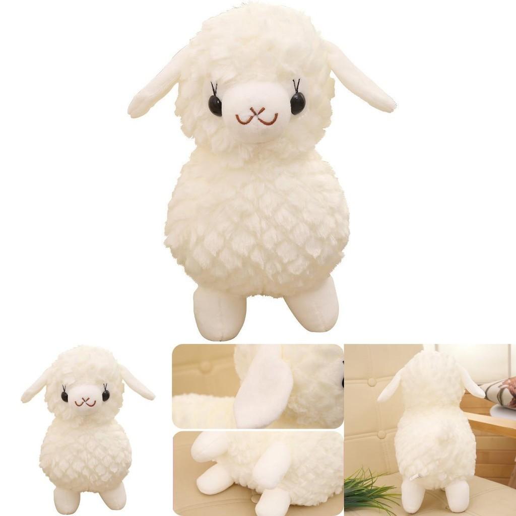 Cute Short Plush Sheep Doll Perfect Gift For Children's Birthday