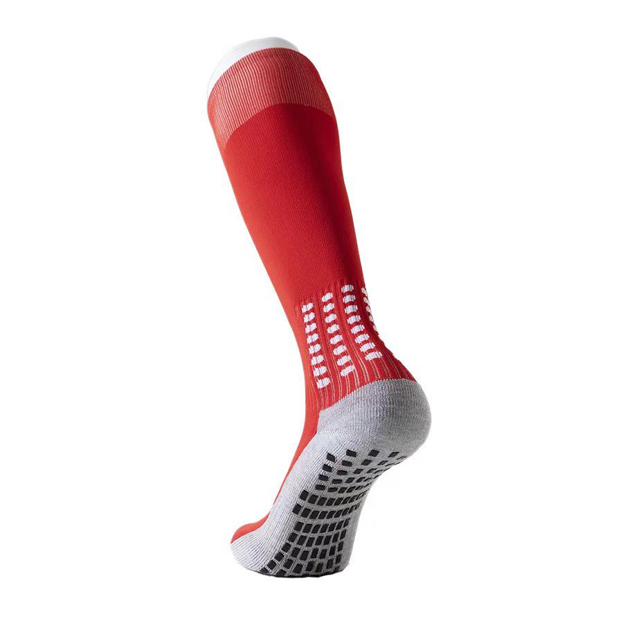 TEMU Anti-slip Mid-calf Football Socks with Thickened Deodorant Towel Bottom
