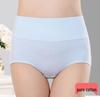 Women's Seamless Cotton High-Waisted Tummy Control Triangle Panties