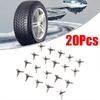 Pinchos de Acero al Carbono Ocultables No Robo Clavos Perforadores de Neumáticos Pinchos Fuertes Resistentes a la Corrosión Fijación Rápida para Coche y Bicicletas