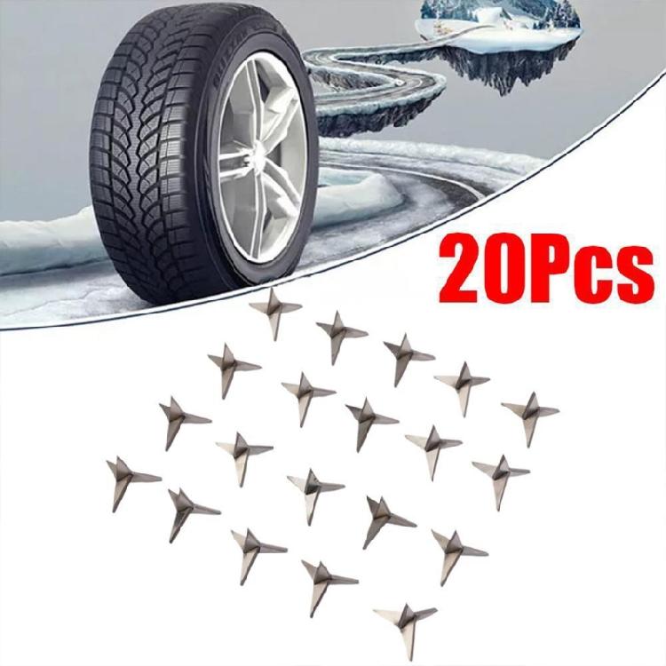 Pinchos de Acero al Carbono Ocultables No Robo Clavos Perforadores de Neumáticos Pinchos Fuertes Resistentes a la Corrosión Fijación Rápida para Coche y Bicicletas