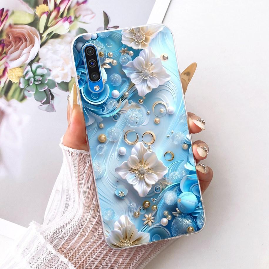 Case For Samsung Galaxy A70 A50 A70S A50S A30S Cover SM-A307F SM-A505F SM-A507F SM-A705F Cool Dragon Lion Cat Cartoon Soft Shell