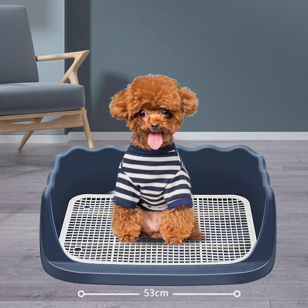 Dog Potty Tray Puppy Training for Small and Medium Dogs Pee Pad Keep Paws Floors Clean,