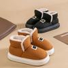 Fashion Winter Household New Women Warm Boots Woman Outside Wear Padded Thick Bottom Snow Boots Casual Ankle Boots Womens Shoes