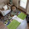 Victory Soccer Carpet Suitable for Bedrooms Decorate room Study room Entryway Antislip Carpet Decorate Offices Gift for Festivals