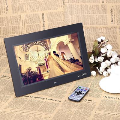 10'' HD TFT-LCD 1024*600 Digitaler Bilderrahmen Uhr MP3 MP4 Film-Player mit Remote-Desktop