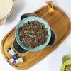 1Pieces Snack Bowls Double Layer Popcorn Bowl With Storage Pistachios Bowl With Storage Round Snacks Dish Outdoor Tableware