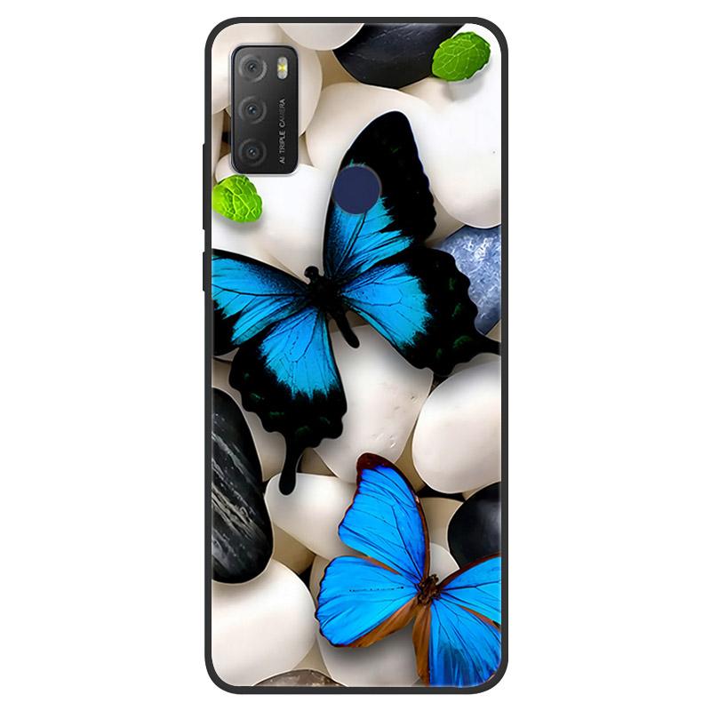For TCL 20Y 6156D Case Shockproof Soft TPU Silicone Phone Cover For TCL 20Y 20 Y E 6125F Fundas For TCL20Y TCL20E Shell Coque