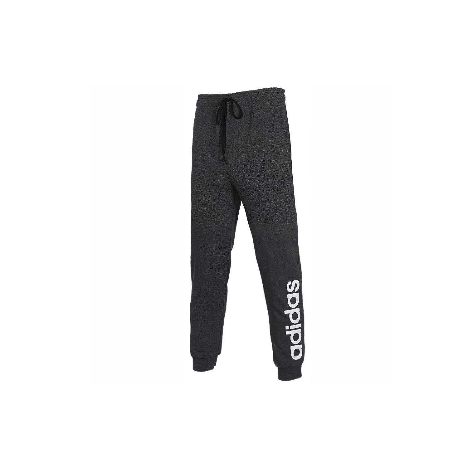 adidas neo M Trackpants Logo Printing Bundle Feet Sports Pants Gray Men s DZ5604 XL