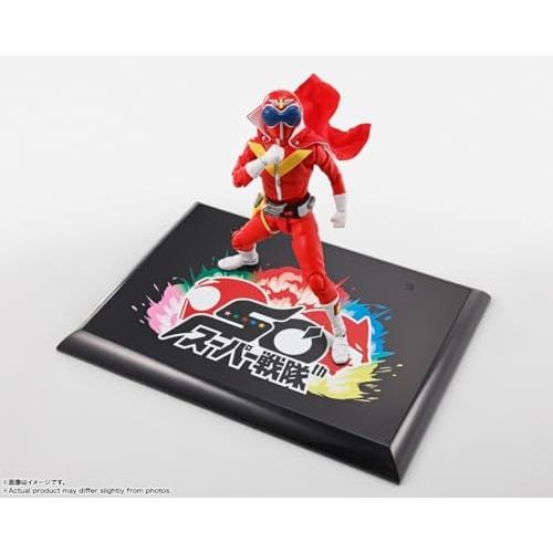 TAMASHII NATIONS S.H.Figuarts (Real Bone Carving Technique) Himitsu Sentai Gorenger Akarenger Super Sentai 50th Anniversary Ver. (First Press Limited