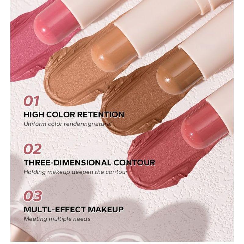 BEAUTY GLAZED - Soft Glow & Radiance Cream Blusher Stick - 6 Shades