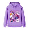 B1199 Kids Boys Girls Kpop Rumi Zoey Mira Print Long Sleeves Hoodie