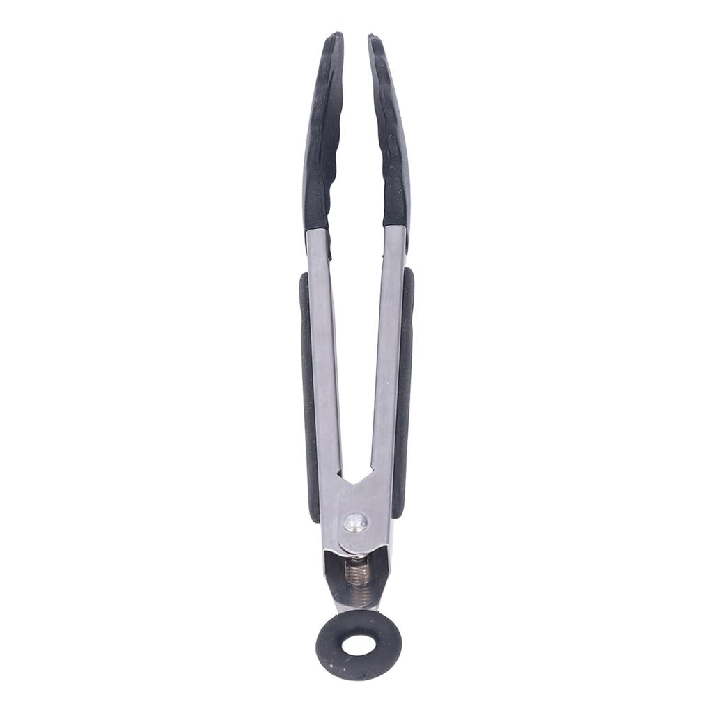 Stainless Steel Kitchen Tongs Silicone Clamp Food Serving Clip for Kitchen Barbecue Grill Baking