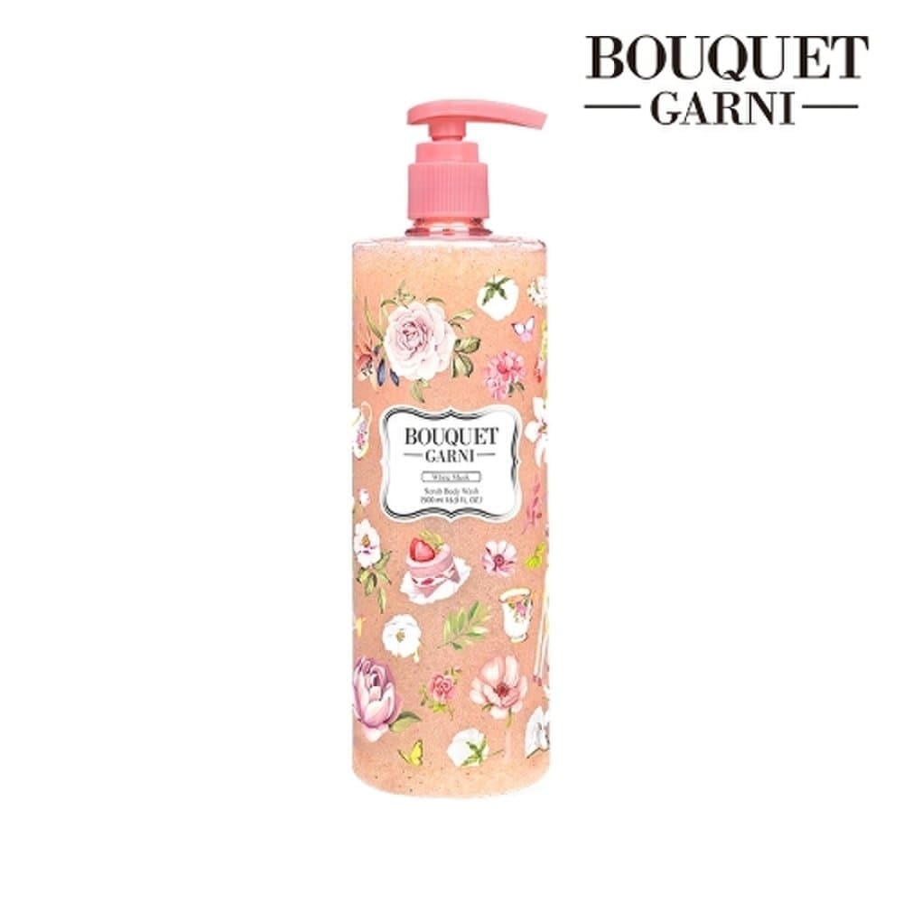 

BOUQUET GARIN Scrub Body Wash White Musk 500ml x 1