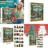 National Parks Advent Calendar Acrylic 24 Piece Set For Christmas Gift And Holiday Decor