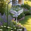 2D Flat Fake Bird Scare Device Acrylic Bird Repeller Bird Repel Owl Scarecrow  Garden Decoration