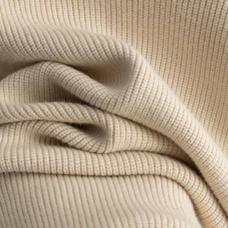 HNXC Winter Thick Sweater Set for Women, Loose Knitted Long-sleeved Round-neck Fashionable Wide-leg Pants Two-piece Set for Women