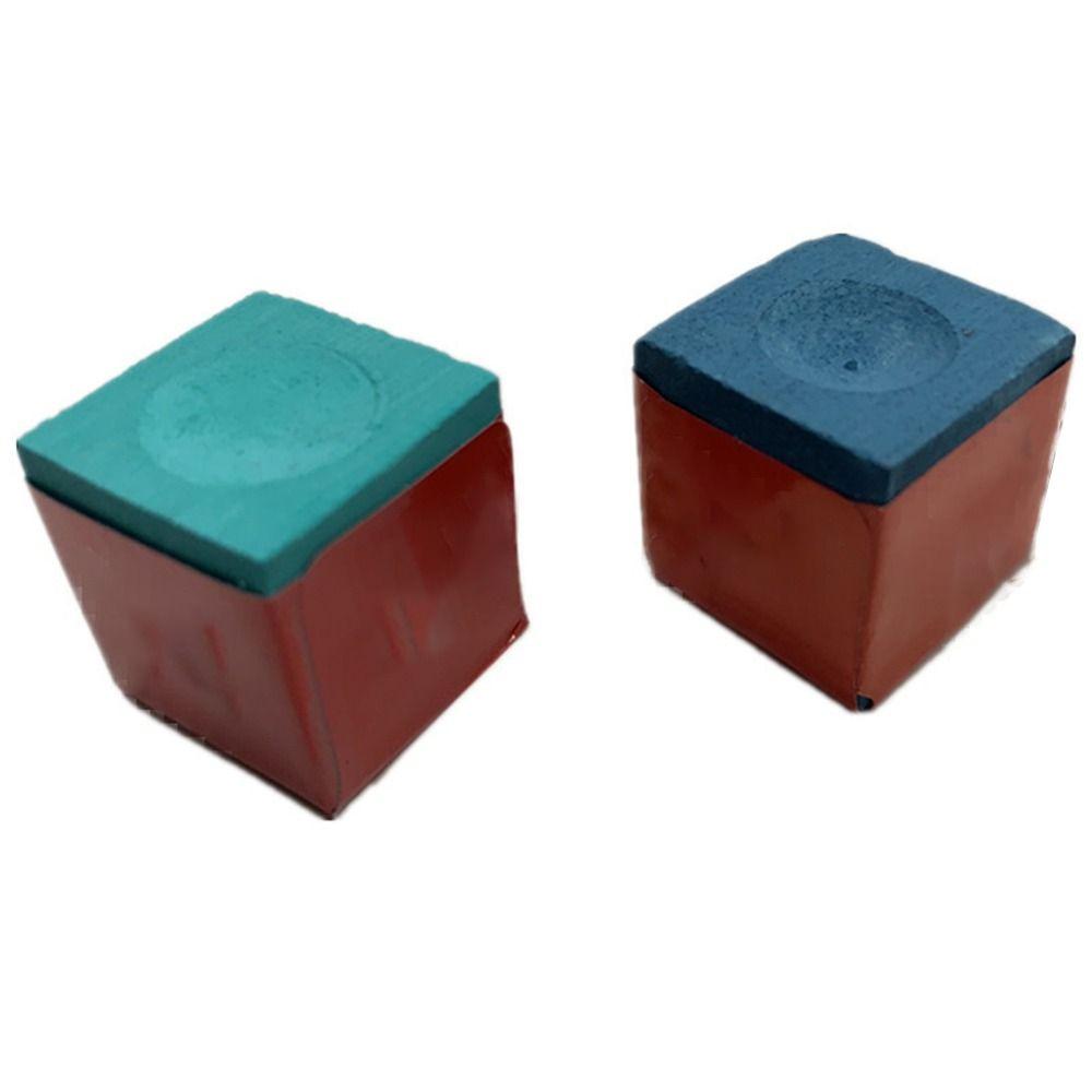 1Pc Pool Cue Tip Billiard Chalks Calcium Carbonate Snooker Accessory New Cue Chalk  Billiard Cue