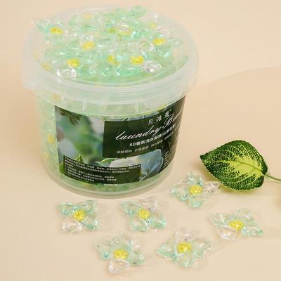 Camellia 5-in-1 Laundry Pods: Long-Lasting Fragrance, Softening, Stain Removal, Concentrated Detergent.