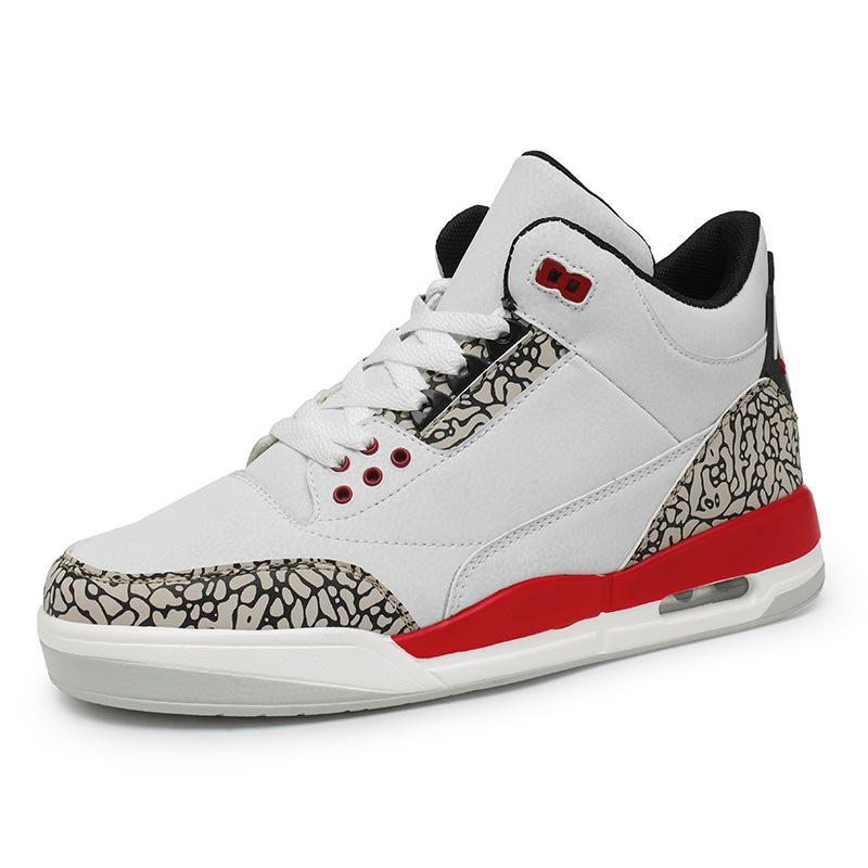 Men's Shoes Autumn New Non-slip and Wear-resistant Basketball Shoes High-top Sports Student Board Shoes Korean Version Trendy Versatile Casual Shoes
