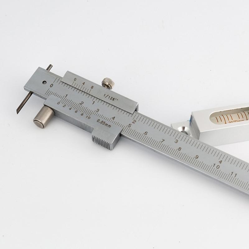 Student Friendly Stainless Steel Caliper 200/300mm Length Double Measurement System With Easy to Read Vernier Scale