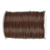 160m Wax Line   Environmentally Friendly Hand Woven Rope Necklace Cotton Thrd 1mm(Black )