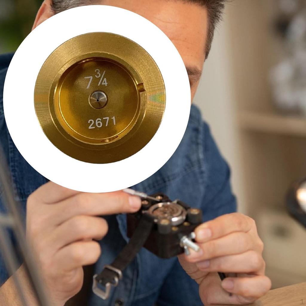 Clock Mechanism Stand with Mounting Base, 31 Cm in Diameter. Tool for Repair, Customization,