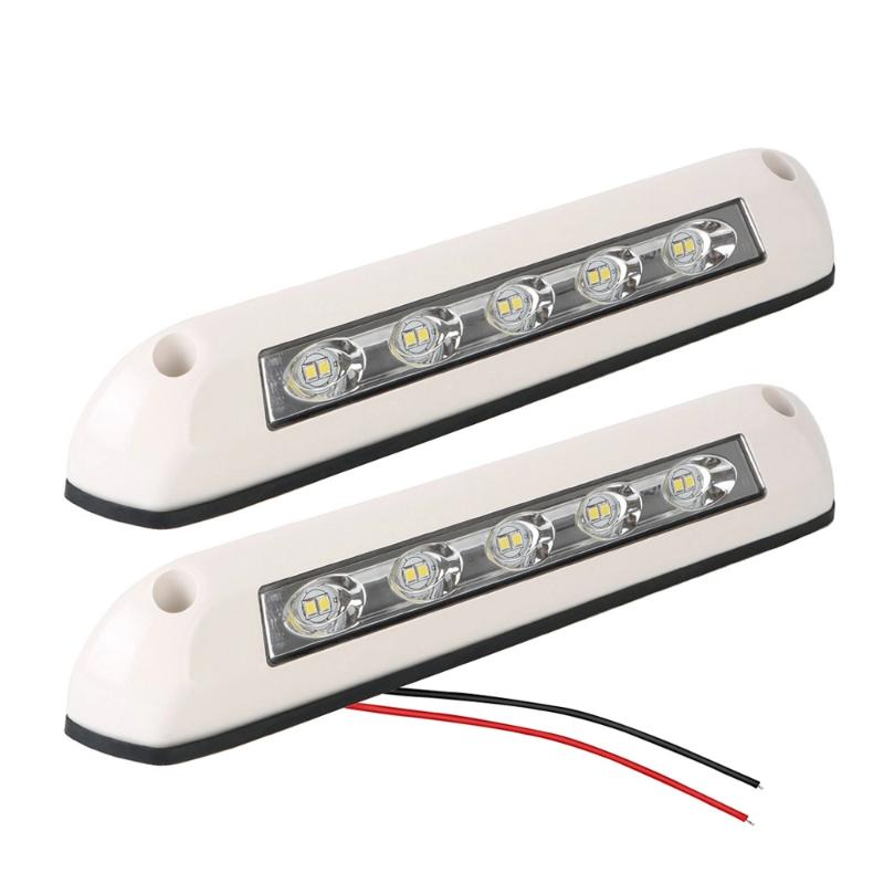 Light Bar Caravan Accessories Led Awning Porch Light Caravan Interior Wall Lamps 12V/24V Rv Van Trailer Exterior Lamp