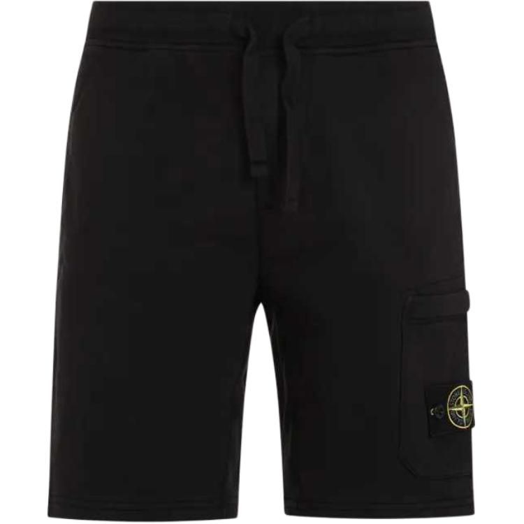 

Stone Island Cargo Bermuda Short Black Men Bottoms 801564651-A0029 L