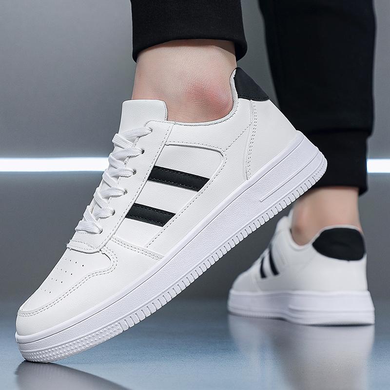 Men's breathable thick-sole casual shoes summer soft-sole outdoor walking shoes fashion youth sports board shoes male flat shoes