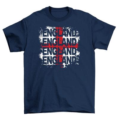 England England England T-Shirt Erwachsene und Kinder Euro 2024 Fußballfan T-Shirt