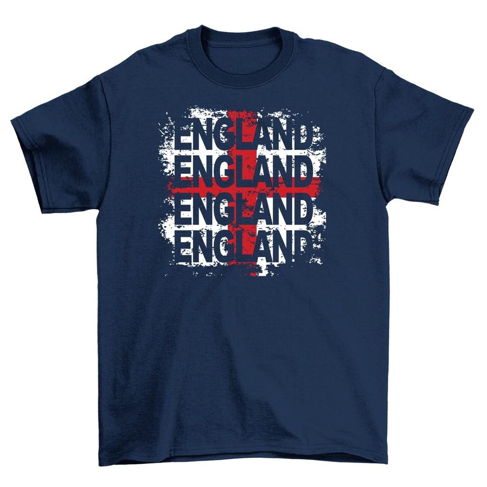 England England England T-Shirt Adults and Kids Euro 2024 Football Fan Tee Shirt