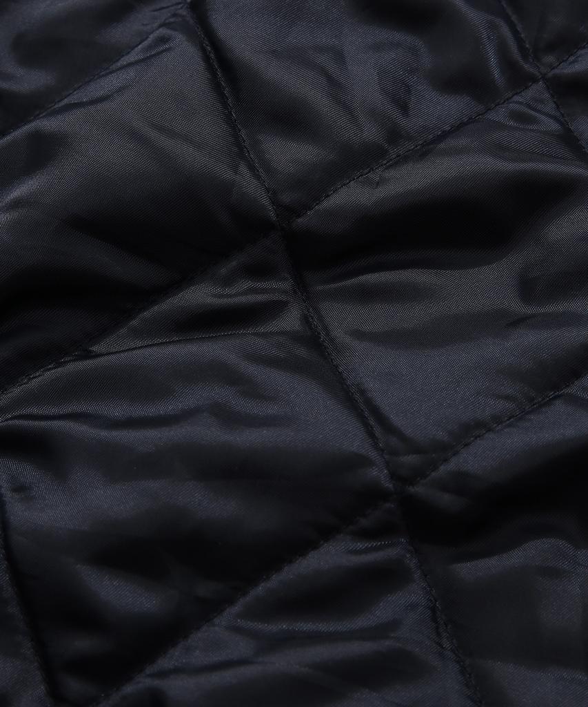 Covernat Woman Quilted Wrap Mini Skirt Dark Navy