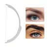 Microblading Line Marker Ruler Eyebrow Tattoo Measuring Tool With 10pcs Thread Lines (Black)