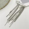 Metal Chain Fringed Pin Brooch, Design Gravel Rivet Pants Anklet Chain Shortened Decoration
