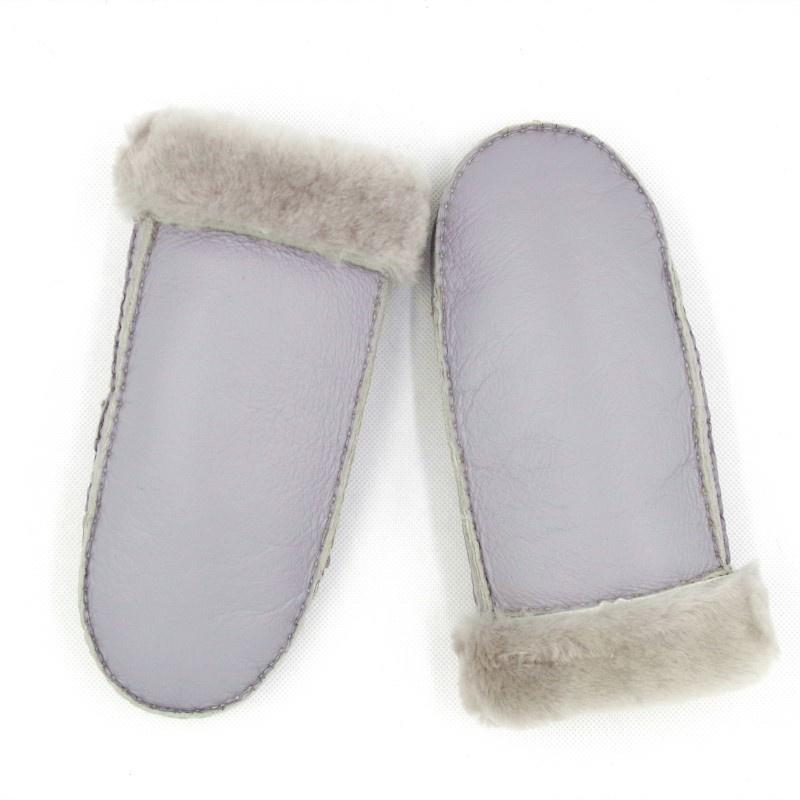 

Женские зимние перчатки из овчины