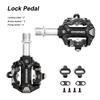 ZOYOSPORTS MTB Bike Pedals Self-Locking Aluminum Alloy Bearing Parts with High Durability for Road Bicycles