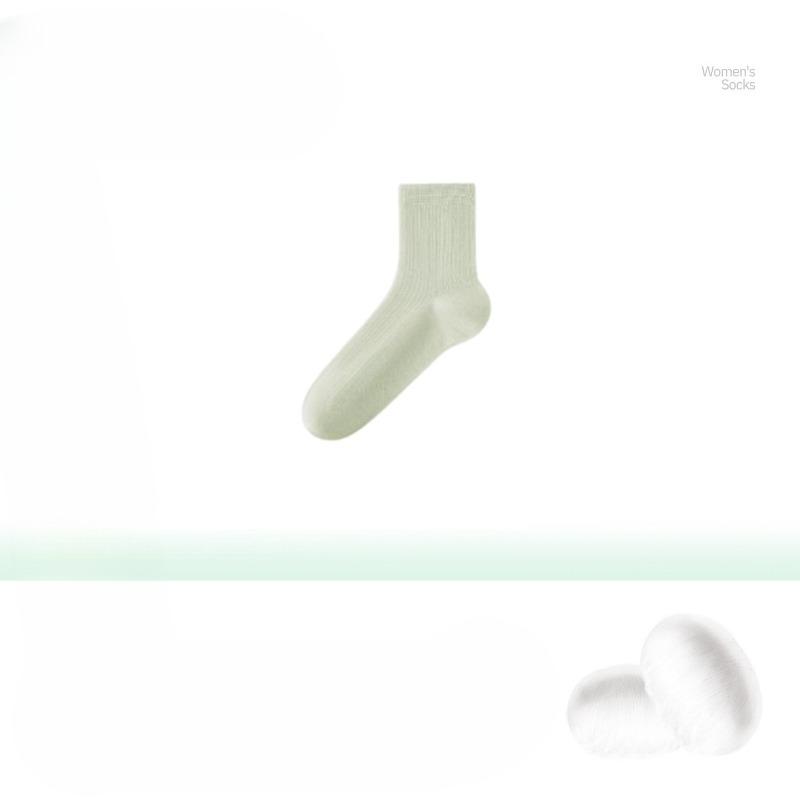 Shorts-style Summer Lightweight Mid-calf Socks with Breathable Mesh, Non-slip Design, Cool Feeling, Made of Mulberry Silk.