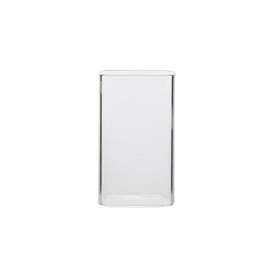 Square Glass Cup High Temperature Resistant Milk Tea Cups Home Kitchen Practical Items Creative Transparent Cups