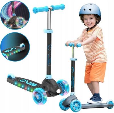 Children's Scooter EVO Eclipse Light Up with Luminous Wheels Dark Blue 1438026
