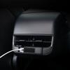 Auto Hintere Lüftungsdüse USB-Ladeanschluss Schutzabdeckung Für Tesla Model 3 Y Hintere Auslassöffnungen Gehäuse Innendekor