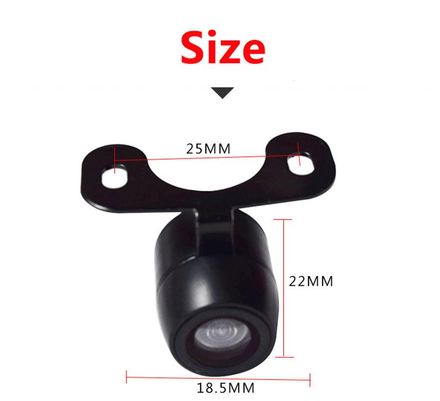 HD Car Dynamic Trajectory Moving Guide Parking Line Rear View Camera Waterproof