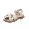 2026 Summer Trendy Girls' Princess Soft Sole Sandals - Closed Toe Casual Baby Shoes