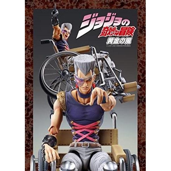 Super Action Statue JoJos Bizarre Adventure Part 5 J.P. Polnareff approximately 160mm PVC ABS Nylon painted movable figure ME21528