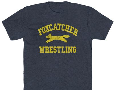 Foxcatcher Wrestling "Vintage Look" T-Shirt - Bella/Canvas Jersey Cotton